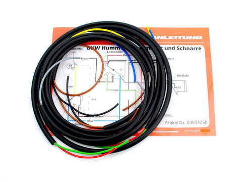 Goebel wiring harness for DKW Luxus GOEBEL MOTOVEIKALS 21