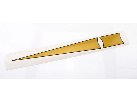 Gold arrow sticker for Kreidler Florett RS TM GT buffalo tank DIVERSE / IMPORT MOTOVEIKALS 21