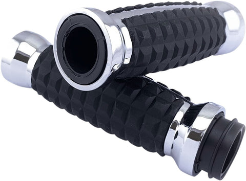 Grip Chr Grenade Grip Tbw DRAG SPECIALTIES DRAG SPECIALTIES MOTOVEIKALS 21