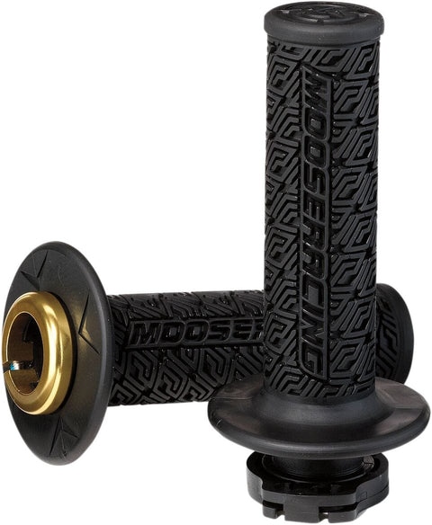 Grip Lock-On Moose Bk/Gd MOOSE RACING HARD-PARTS MOOSE RACING MOTOVEIKALS 21