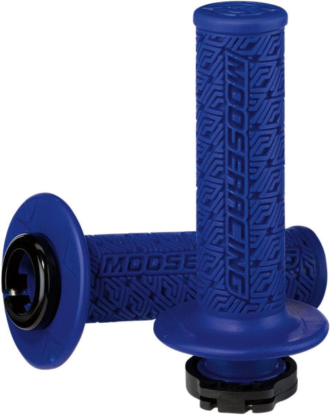 Grip Lock-On Moose Bu/Bk MOOSE RACING HARD-PARTS MOOSE RACING MOTOVEIKALS 21