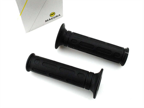 Grip set Magura rubber 22/25mm black for Hercules KX 5 K 50 MK DIVERSE / IMPORT MOTOVEIKALS 21