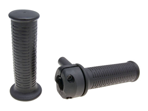 grip set w/ throttle tube for Aprilia Amico, SR 1996-, Rally 50 (air-cooled) OEM STANDARD MOTOVEIKALS 21