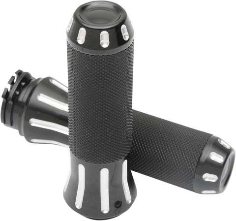Grips Custom Black Cut DRAG SPECIALTIES DRAG SPECIALTIES MOTOVEIKALS 21