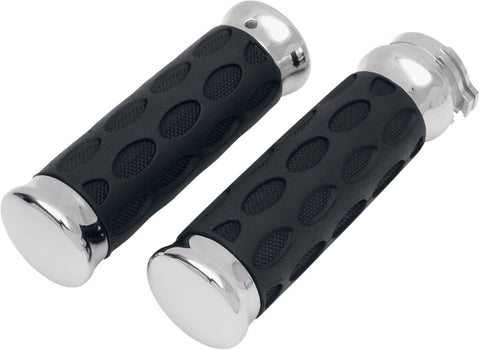 Grips Hotop Chr/Rub DRAG SPECIALTIES DRAG SPECIALTIES MOTOVEIKALS 21
