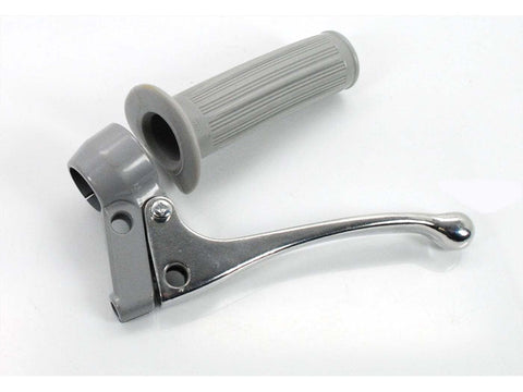 Handle fitting with clutch lever gray for Hercules K MK PL M P Prima DIVERSE / IMPORT MOTOVEIKALS 21