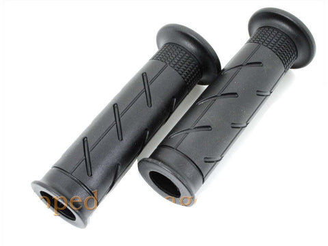 Handle set black Domino 120mm width 24mm inner diameter 22mm outer diameter color for Hercules KX, Zündapp, Kreidler DIVERSE / IMPORT MOTOVEIKALS 21