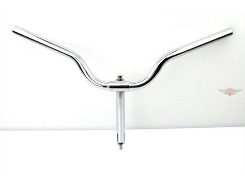 Handlebar chrome 570mm wide 60mm high 70mm crank 145mm length Bracket tube 22mm diameter for Simson SR 1, 2, SR2E, KR50 DIVERSE / IMPORT MOTOVEIKALS 21