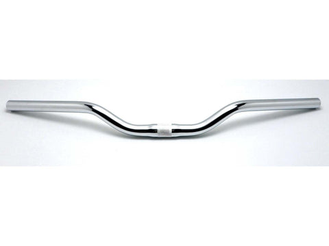 Handlebar chrome diameter 22mm mounting diameter in the middle approx. 25.5mm wide 630mm high 60mm crank to the rear 70mm mounting surface outside 27mm maximum mounting width 42mm for Rixe, Miele, DKW, DIVERSE / IMPORT MOTOVEIKALS 21