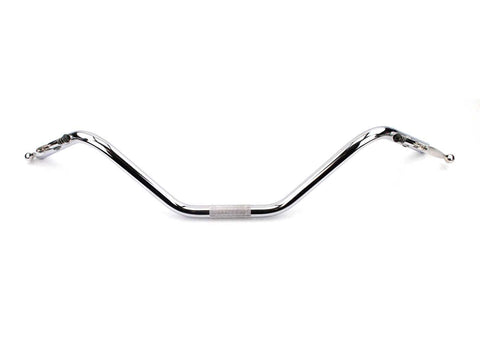 Handlebar chrome wide 770mm high 160mm offset 140mm knurling 70mm wide for Hercules, Zündapp, Kreidler, Puch, KTM, DKW, Rixe, Simson, moped, moped, mokick DIVERSE / IMPORT MOTOVEIKALS 21