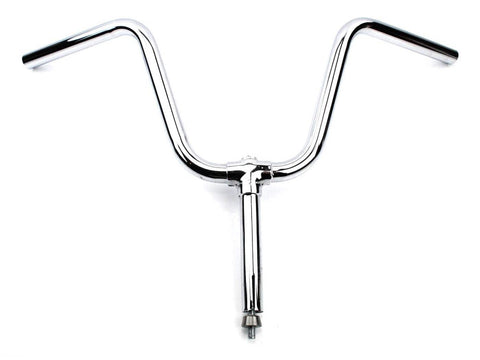 Handlebar chrome width 580mm height 200mm steering shaft tube approx. 21mm for Piaggio Ciao moped DIVERSE / IMPORT MOTOVEIKALS 21