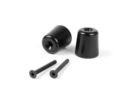 handlebar end weights set vibration damper Moto Nostra 282g matt black for Vespa GT, GTL 125-200, GTS 125-300, GTV 125-300, Nexus 125-500, Piaggio Beverly 125-500 MOTO NOSTRA MOTOVEIKALS 21
