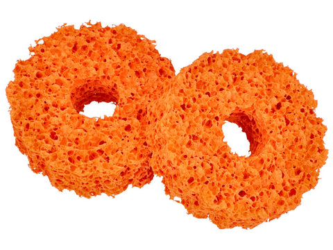 handlebar foam rubber ring set orange for Simson S50, S51, S53, S70, S83, SR4, SR50, SR80, KR50, KR51 OEM STANDARD MOTOVEIKALS 21