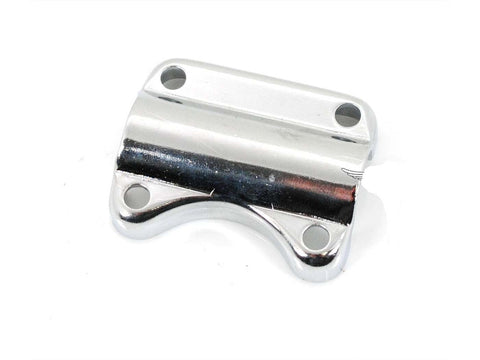 Handlebar holder / handlebar clamp chrome for Puch Maxi N, S DIVERSE / IMPORT MOTOVEIKALS 21