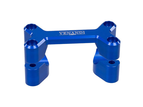 handlebar mount Venandi Dogbone CNC blue for Simson S50, S51 VENANDI MOTORS MOTOVEIKALS 21