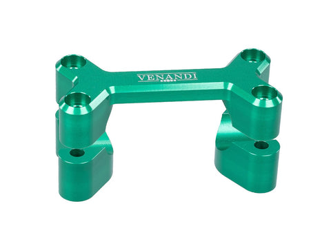 handlebar mount Venandi Dogbone CNC green for Simson S50, S51 VENANDI MOTORS MOTOVEIKALS 21