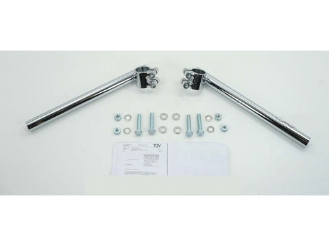 Handlebar set clamping 33mm handlebar width approx. 265mm diameter 22mm for Zündapp, Kreidler, Hercules, Puch, KTM, DKW, moped, mokick, motorcycle, moped, motorcycle DIVERSE / IMPORT MOTOVEIKALS 21
