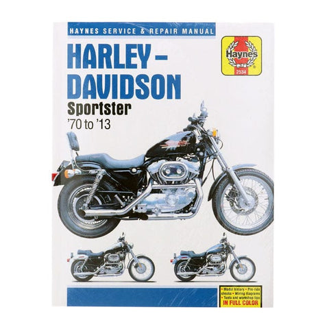 Haynes, service manual. 70-13 XL Sportster HAYNES MOTOVEIKALS 21