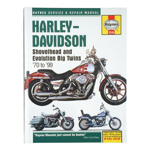 Haynes, service manual. 70-99 Big Twin HAYNES MOTOVEIKALS 21