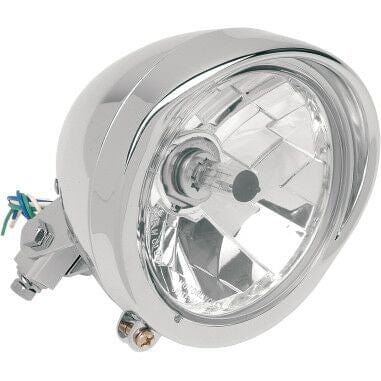 Head Lt.5-3/4"Clr W/Visr DRAG SPECIALTIES DRAG SPECIALTIES MOTOVEIKALS 21