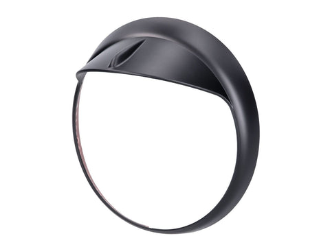 headlamp rim w/ shield black matt for Vespa GT, GTS -2018 101 OCTANE MOTOVEIKALS 21