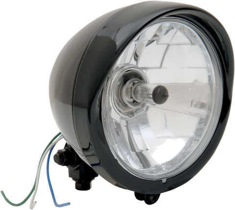 Headlight 5.75 Blk Clr DRAG SPECIALTIES DRAG SPECIALTIES MOTOVEIKALS 21