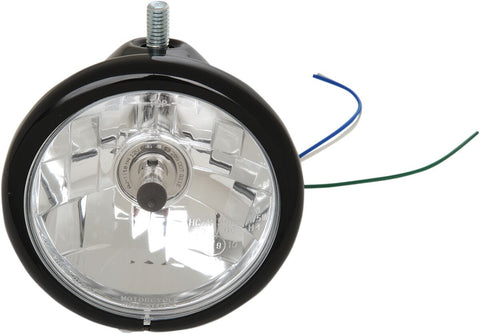 Headlight 5.75 Blk Top Mt DRAG SPECIALTIES DRAG SPECIALTIES MOTOVEIKALS 21