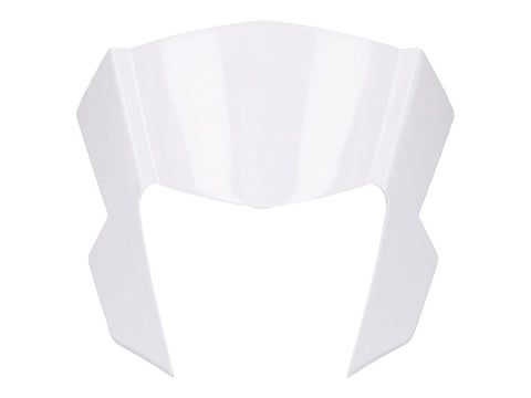 headlight fairing upper part OEM white for Aprilia RX, SX, Derbi Senda, Gilera RCR, SMT 50 Euro4 2018- PIAGGIO MOTOVEIKALS 21