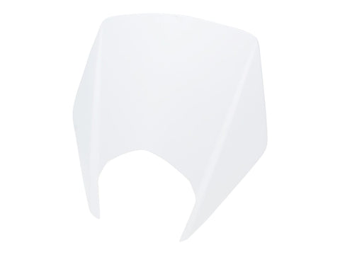 headlight fairing upper part OEM white for Derbi Senda 2011-, Gilera RCR, SMT 2011- PIAGGIO MOTOVEIKALS 21