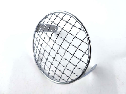 Headlight grille chrome 1 piece outer diameter 130mm mounting distance distance of the mounting to the headlight glass 55mm for Zündapp, Kreidler, Hercules, Puch, DKW, KTM DIVERSE / IMPORT MOTOVEIKALS 21