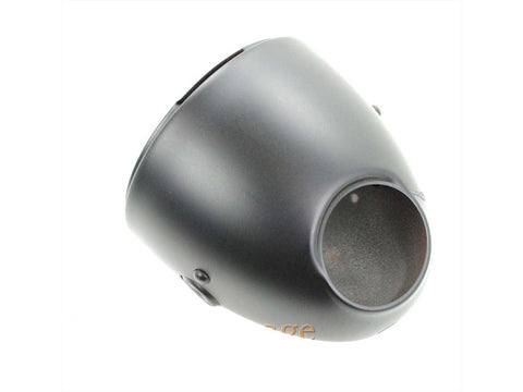 Headlight housing 1 piece matt black 150mm installation diameter 160mm outer diameter for Kreidler Florett RS K54/53 DIVERSE / IMPORT MOTOVEIKALS 21