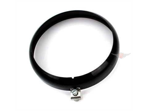 Headlight ring 130mm black for Hercules K MK moped mokick DIVERSE / IMPORT MOTOVEIKALS 21