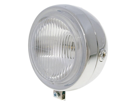 Headlight round chromed moped universal for Puch, Kreidler, Zündapp and many more DIVERSE / IMPORT MOTOVEIKALS 21