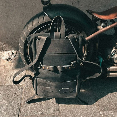 Holy Freedom Back to black backpack HOLY FREEDOM MOTOVEIKALS 21