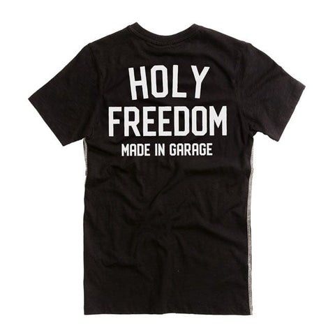 Holy Freedom Crew t-shirt black HOLY FREEDOM MOTOVEIKALS 21