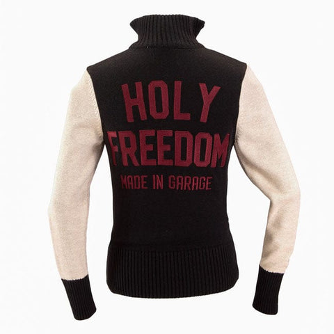 Holy Freedom Dirtrack sweatshirt black/white HOLY FREEDOM MOTOVEIKALS 21