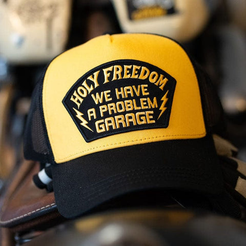 Holy Freedom Flash cap yellow HOLY FREEDOM MOTOVEIKALS 21