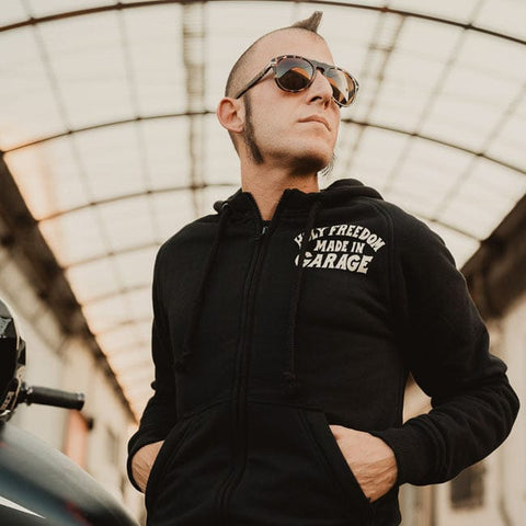 Holy Freedom Japan Dream zip hoodie jacket black HOLY FREEDOM MOTOVEIKALS 21