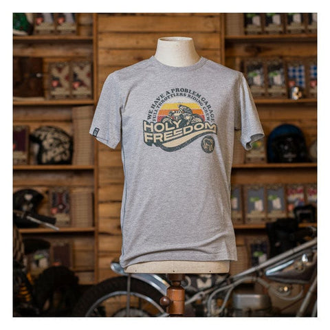 Holy Freedom L.A. Melange T-shirt grey HOLY FREEDOM MOTOVEIKALS 21
