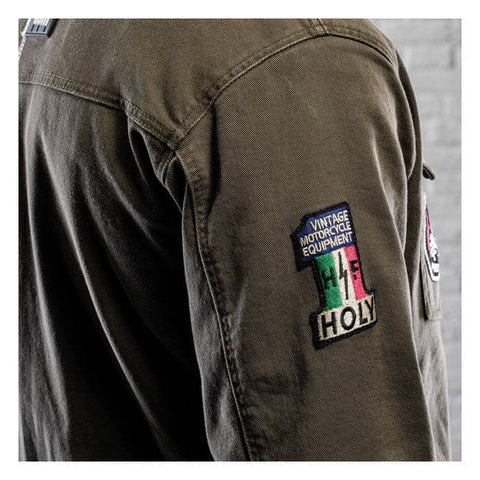 Holy Freedom Lieutenant jacket military green HOLY FREEDOM MOTOVEIKALS 21