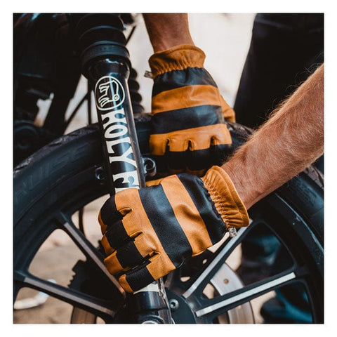 Holy Freedom Pitt Raw gloves black/brown HOLY FREEDOM MOTOVEIKALS 21
