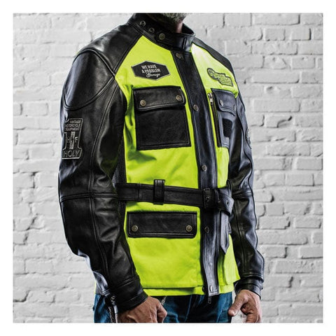 Holy Freedom Quattro Vision leather jacket black/fluo yellow HOLY FREEDOM MOTOVEIKALS 21