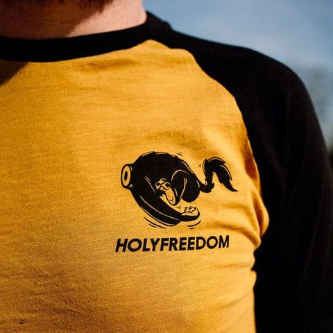 Holy Freedom Shoeles Joe t-shirt yellow HOLY FREEDOM MOTOVEIKALS 21