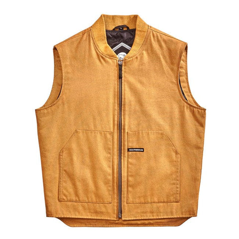 Holy Freedom Worker Vest Havana vest yellow HOLY FREEDOM MOTOVEIKALS 21