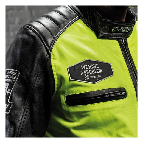 Holy Freedom Zero Vision leather jacket black/fluo yellow "S" HOLY FREEDOM MOTOVEIKALS 21