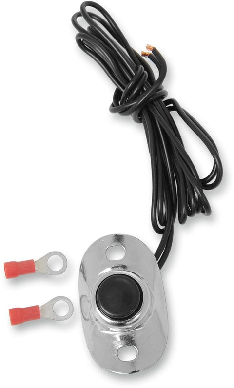 Horn Button Hd Chrome DRAG SPECIALTIES DRAG SPECIALTIES MOTOVEIKALS 21