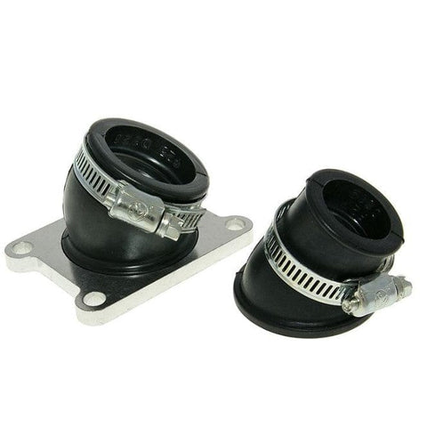 Ieplūdes kolektors Derbi Senda ar adapteriem 24 un 32 mm 101 OCTANE MOTOVEIKALS 21