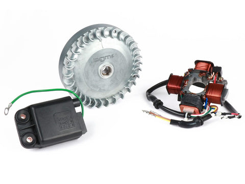 Ignition -BGM PRO 12V Sport V2 (805g)- Conversion to electronic ignition - Vespa Ciao, SI - can be used with engine casing Polini Speed Engine (P1700210), Malossi ( M5717514),Pinasco (PowerCasing), Piaggio Elo Enginecase BGM PRO MOTOVEIKALS 21