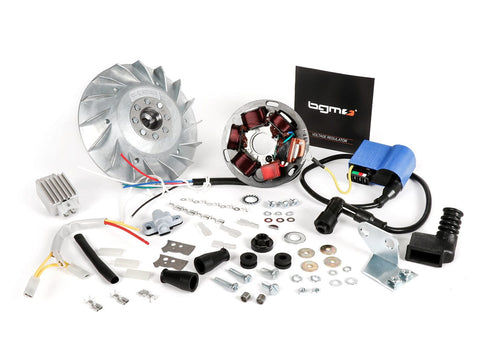 Ignition -BGM PRO 12V Touring - Conversion to electronic ignition - Largeframe (1957-1977, small cone) - Vespa Sprint150 (VLB1T), Sprint Veloce150 (VLB1T up to chassis nr. 294259), GT125 (VNL2T), GTR125 (VNL2T up to chassis no. 145900), Super150 (VBC1T up BGM PRO MOTOVEIKALS 21