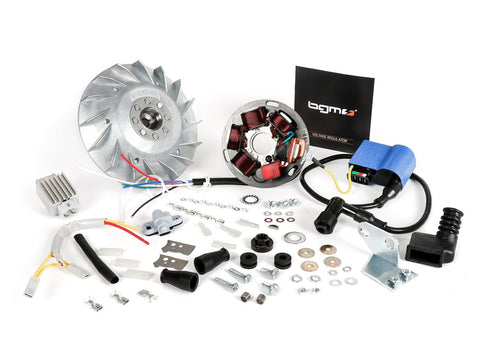 Ignition -BGM PRO 12V Touring - Conversion to electronic ignition - Motovespa 125/150 - 125N (V60M), 125S (V60MS), 125N (V101M), 125L (V101M), 125N (542M), 150S (V201M), 150S (502M), 150Sprint (04M), 150GS (04M) - 2300g BGM PRO MOTOVEIKALS 21